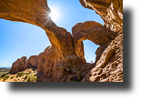 Double Arch, Arches NP, Utah, USA