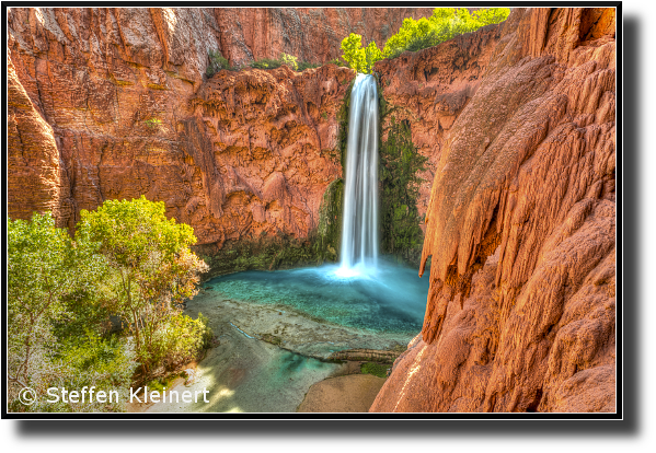 Mooney Falls, Havasupai, Grand Canyon, Arizona, USA