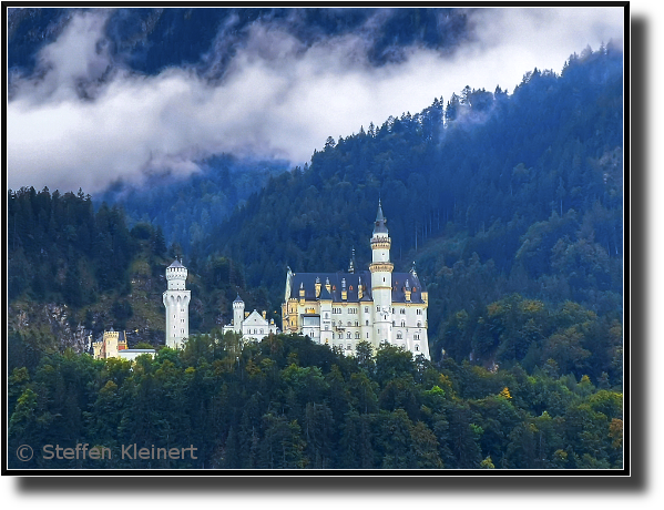 Schloss Neuschwanstein, Allgäu, Bayern, Deutschland