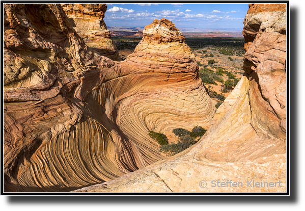 a Wave, Coyote Buttes South, Cottonwood Teepees, Arizona, USA