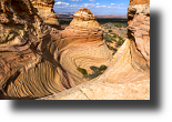 a Wave, Coyote Buttes South, Cottonwood Teepees, Arizona, USA