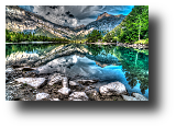 Lac de Derborence, Wallis, Schweiz