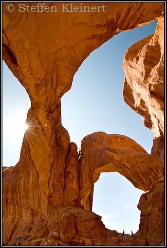 USA, Arches NP, Double Arch