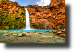 Havasu Falls, Havasupai, Grand Canyon, Arizona, USA