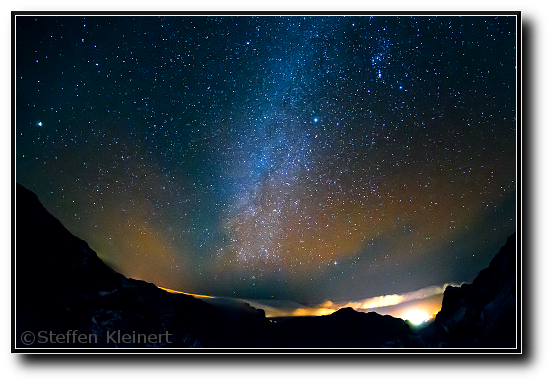 Milchstrasse, Milky Way, La Palma, Spanien