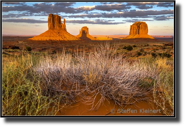 Monument Valley Sonnenuntergang, Sunset, Arizona, USA