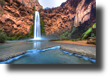 Mooney Falls, Havasupai, Grand Canyon, Arizona, USA