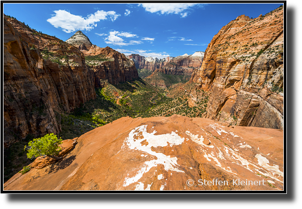 Zion NP, Canyon Overlook, Utah, USA