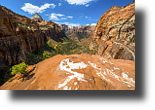 Zion NP, Canyon Overlook, Utah, USA